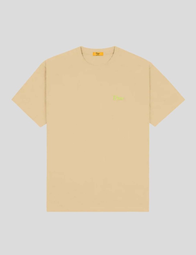 T-shirt DIME classic small logo tee sand